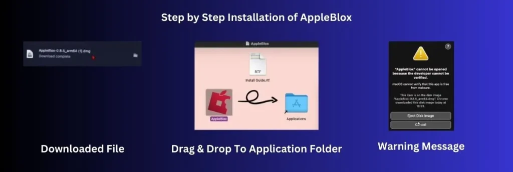 step by step installation guide of bloxstrap for mac (appleblox)
