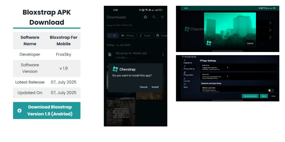 Installation Guide Bloxstrap for Mobile